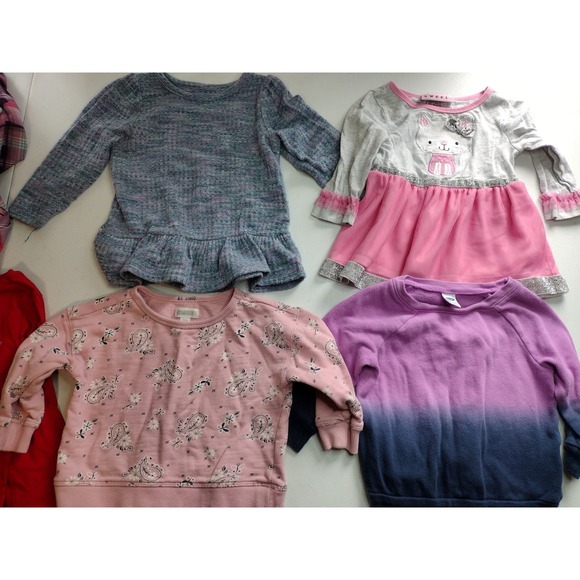 Toddler Girls 18M winter Clothing Lot 25pc Bundle - Picture 3 of 10